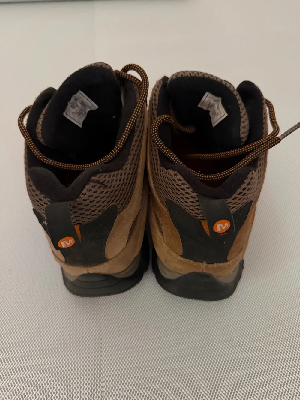 Merrell Brown and Black Hiking Boots